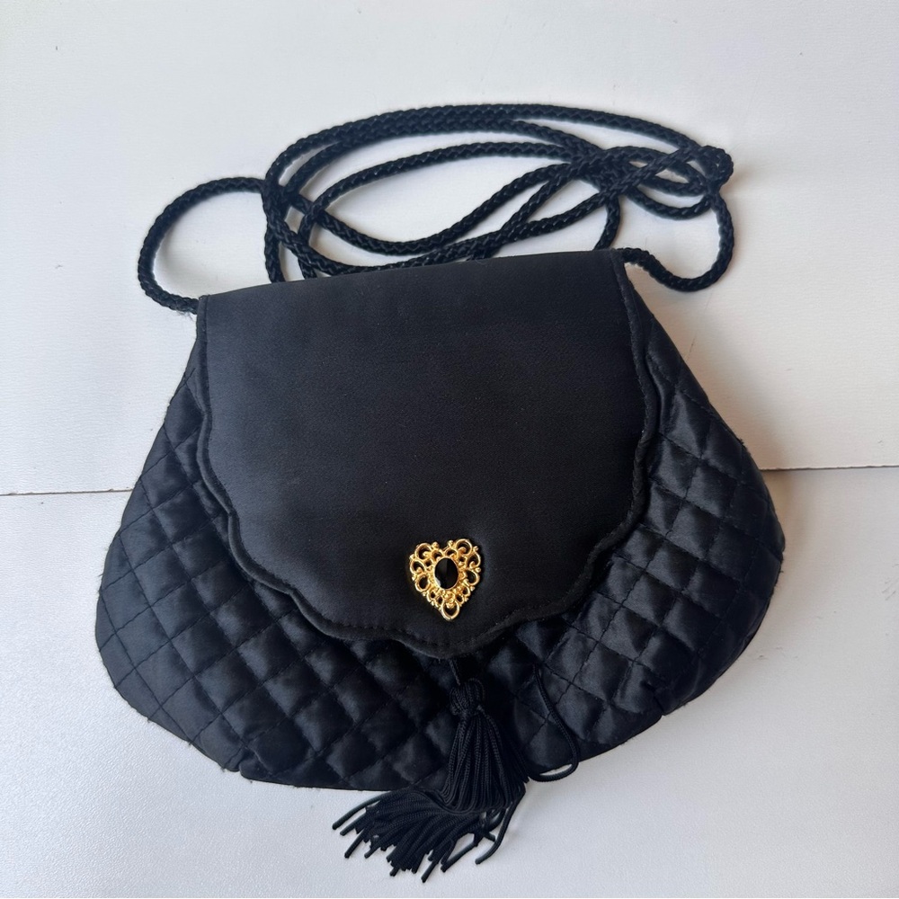 Barganza Women Black Quilted Shoulder Bag/Purse OS